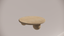 Natural Stone Limestone Egyptian Sand Textured Finish Circular Coffee Table Top 