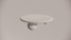 Natural Stone Limestone Olive Green Textured Finish Circular Coffee Table Front 
