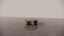 Australian Blackwood Natural Wood Timber Textured Finish Circular Coffee Table Front 