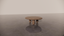 Natural Victorian Timber Dark Wood Low Sheen Satin Organic Coffee Table Front