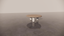 Natural Victorian Ash Matte Two Tone Light Wood With Matte White Cream Legs Organic Coffee Table Front 