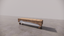 Natural Wood Australian Blackwood Two Tone Textured Light Timber With Satin Low Sheen White Cream Finish TV Unit Front 