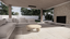 Natural Stone Limestone Egyptian Sand Textured Finish Circular Coffee Table Outdoor Exterior Patio Living