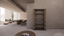 Natural Victorian Timber Dark Wood Low Sheen Satin Finish Shelf Étagère Living Dining Front
