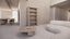 Natural Victorian Ash Light Matte Wood Shelf Étagère Dining Circular Coffee Table Living Hallway Front