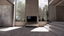 Natural Matte Wood Victorian Ash Two Tone White Cream Matte Tones Light Timber Finish TV Unit Living Room Front