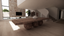 Natural Australian Blackwood Textured Dark Wood Dining Table No Chairs Side Close Up Designer Furniture