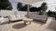 Natural Stone Marble Textured Finish Organic Coffee Table Side Table Outdoor Patio Alfresco Garden Living