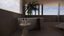Natural Stone Marble Blue-Grey Brown Gold Textured Finish Side Table Bath Bathroom Indoor Outdoor